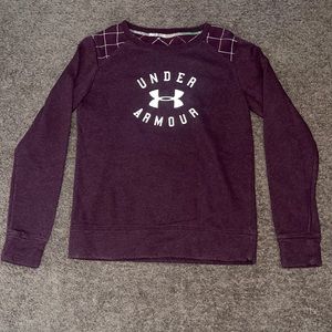 Maroon Under Armour Crew Neck